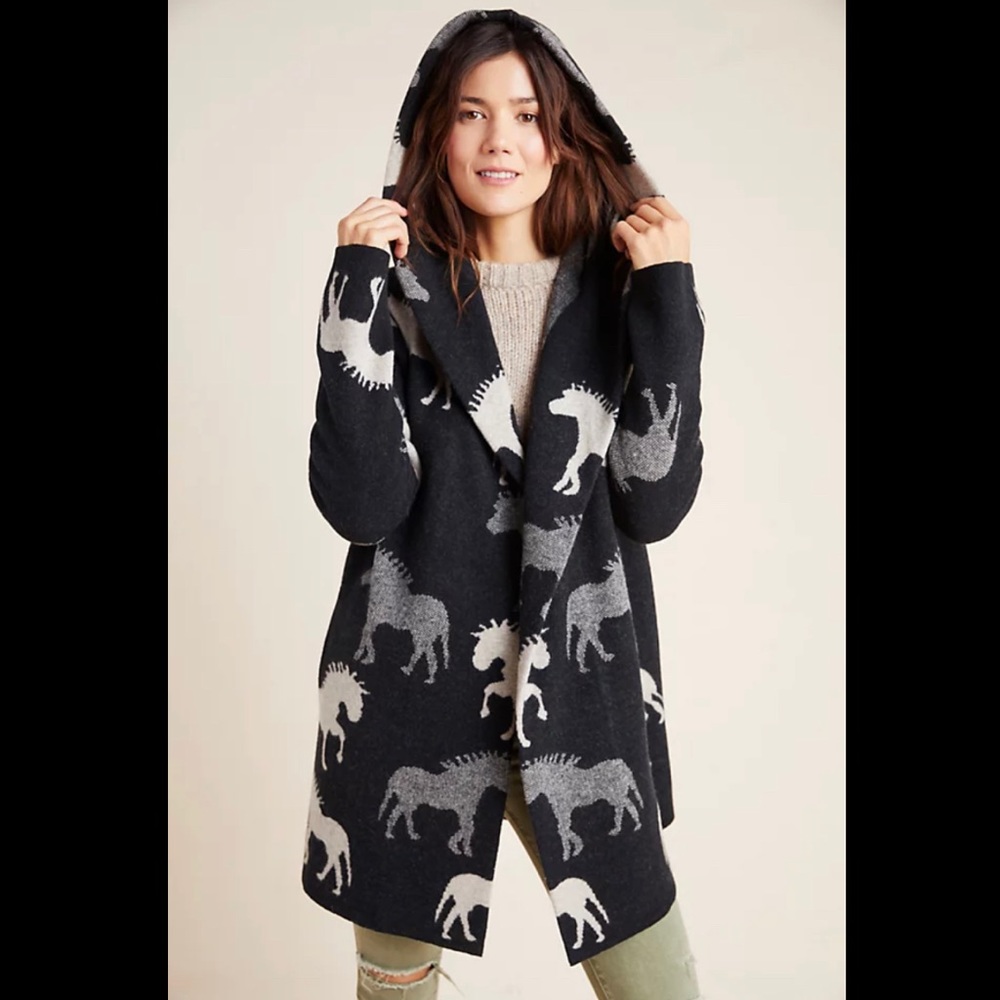 Anthropologie Sedona Sweater Coat size xs